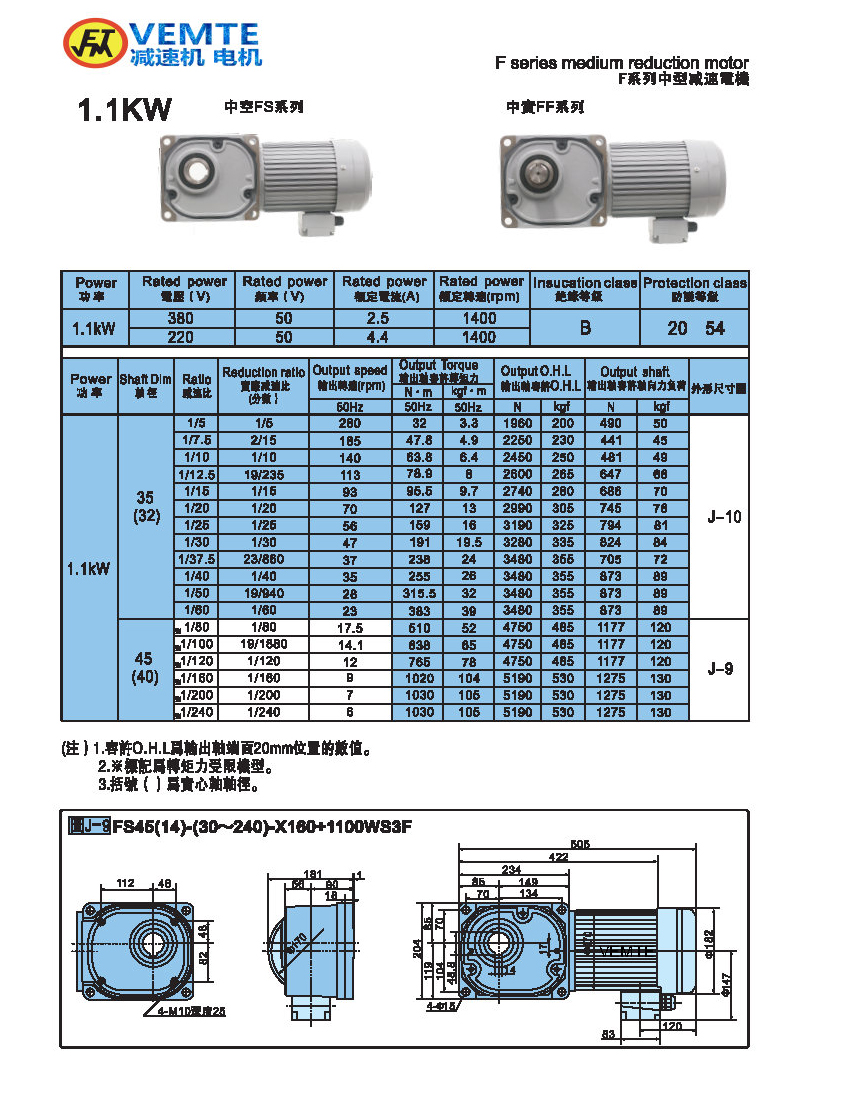 縮框型1.1KW電機減速機圖紙 縮框型1.1KW電機減速機圖紙